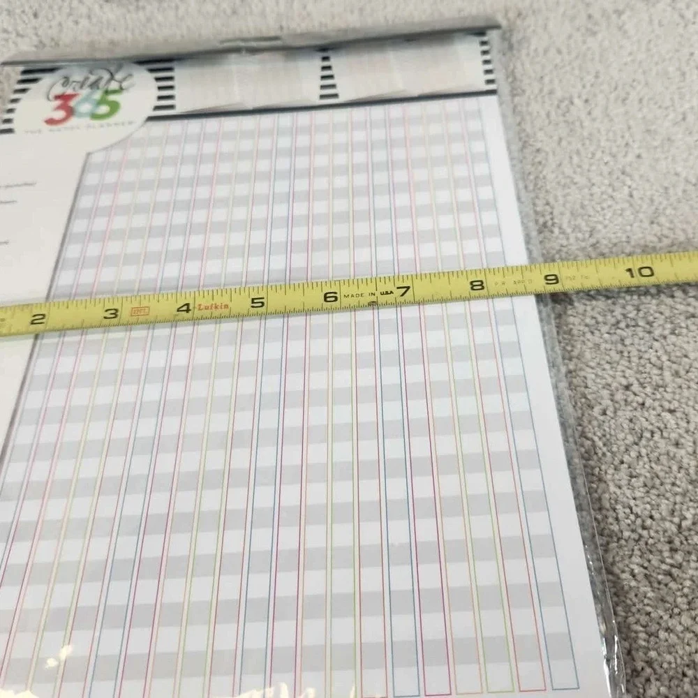 The Happy Planner Create 365 Filler Paper Checkered 40 Sheets